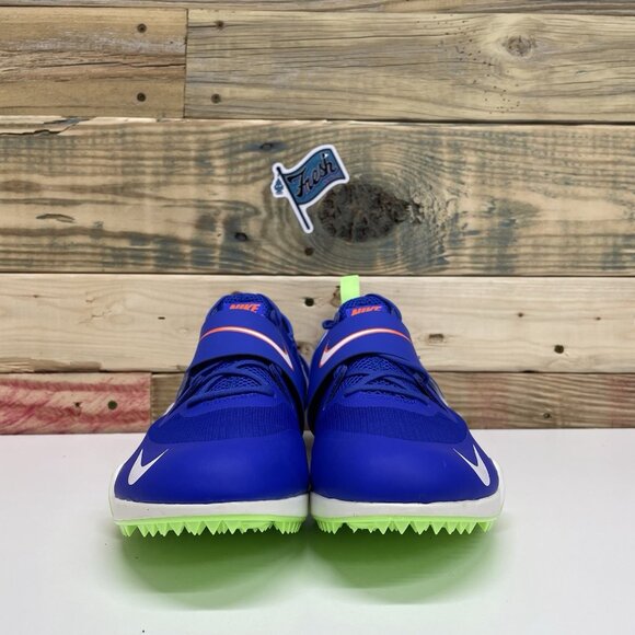 Nike Pole Vault Elite Jumping Athletic Track & Field Spikes Men’s Size 12.5 Blue - Picture 2 of 12